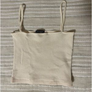 brandy melville white tank